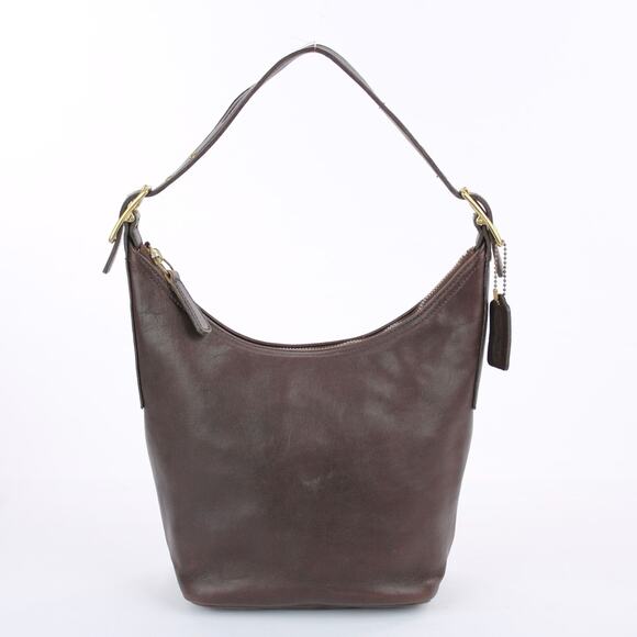 Coach Handbags - Coach Vintage Brown Leather Bag -9823